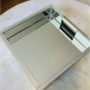 West Elm Mirror Wrapped Tray
